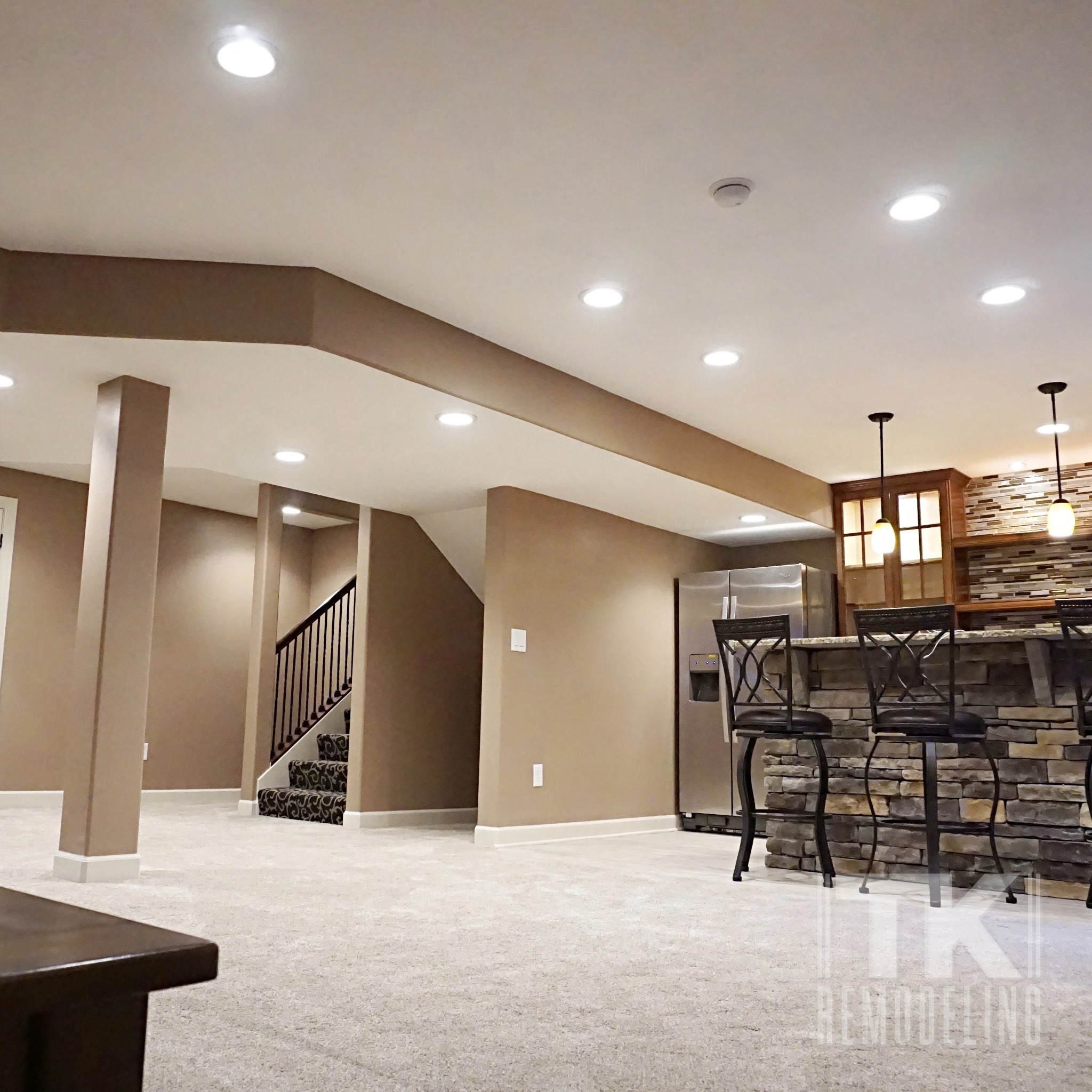 Basement remodel 4